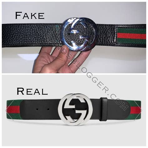 cintura gucci web falsa|are gucci belts real.